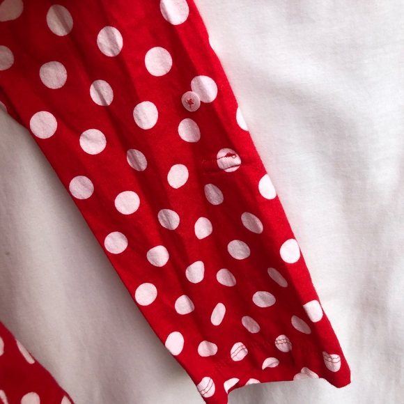 $ drop! Victoria’s Secret PolkaDot Pajama Top S/P - Picture 4 of 6